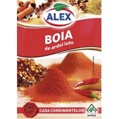 ALEX BOIA DE ARDEI IUTE 17G 20/BAX - PAPRIKA PICCANTE