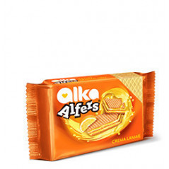ALKA NAPOLITANE CU CREMA DE LAMAIE 170G 12/BAX-WAFFER LIMONE