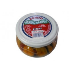 BONITO HERING MARINAT PICANT 270G-ARINGA MARINATA PICCANTE