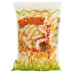 BUGGY PUFULETI CU LAPTE 50G 36PG/SAC-CORNETI CON LATTE