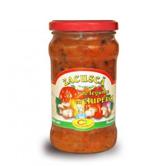 CONSERVFRUCT ZACUSCA CU CIUPERCI 300G 8/BAX-GIARDINIERA FUNGHI