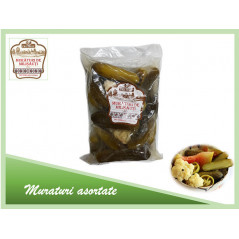 DECEBAL MURATURI ASORTATE MURATE MILISAUTI PUNGA 1000G NETTO-VERDURE IN SALAMOIA
