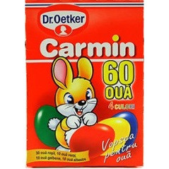 DR.OETKER VOPSEA DE OUA 4 CULORI CARMIN 20 ML 30/BAX-COLORANTE PER UOVA