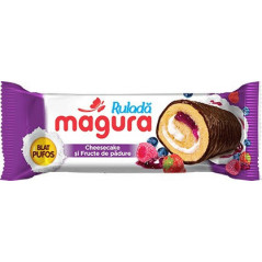 KANDIA MAGURA RULADA CHEESECAKE&FRUCTE DE PADURE 35G 20/BAX-MERENDINA
