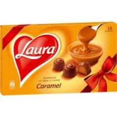 KANDIA PRALINE LAURA CARAMEL 140G-CARAMELLE CARAMELLO