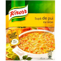 KNORR SUPA DE PUI CU TAIETEI 63G 18/BAX-ZUPPA POLLO TAGLIATELLE
