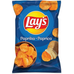 LAYS CHIPS PAPRIKA 60G 28/BAX-CHIPS