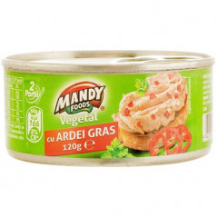 MANDY PATE VEG.CU ARDEI 120G-PATE VEG.PEPERONE