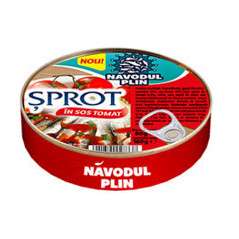 NAVODUL SPROT IN SOS TOMAT 160G-SPRATTO IN SALSA