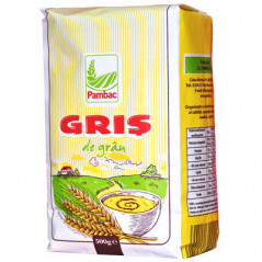 PAMBAC GRIS 0,5KG 10/BAX-SEMOLINO