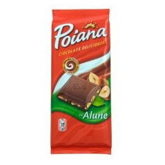 POIANA CIOCOLATA ALUNE 100G-CIOCCOLATO NOCCIOLE