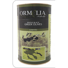 PRIMA MASLINE NEGRE GRECIA ORMELIA 2,5KG 70-90-OLIVES GRECIA