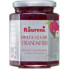 RAURENI DULCEATA DE TRANDAFIRI 250G-CONFETTURA DI ROSSE