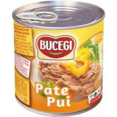 SCANDIA BUCEGI PATE PUI 300G 36/BAX-PATE POLLO